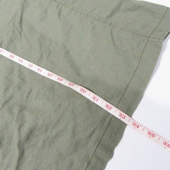 Joe Fresh Linen Khaki Green Dress - Picture 10 of 10